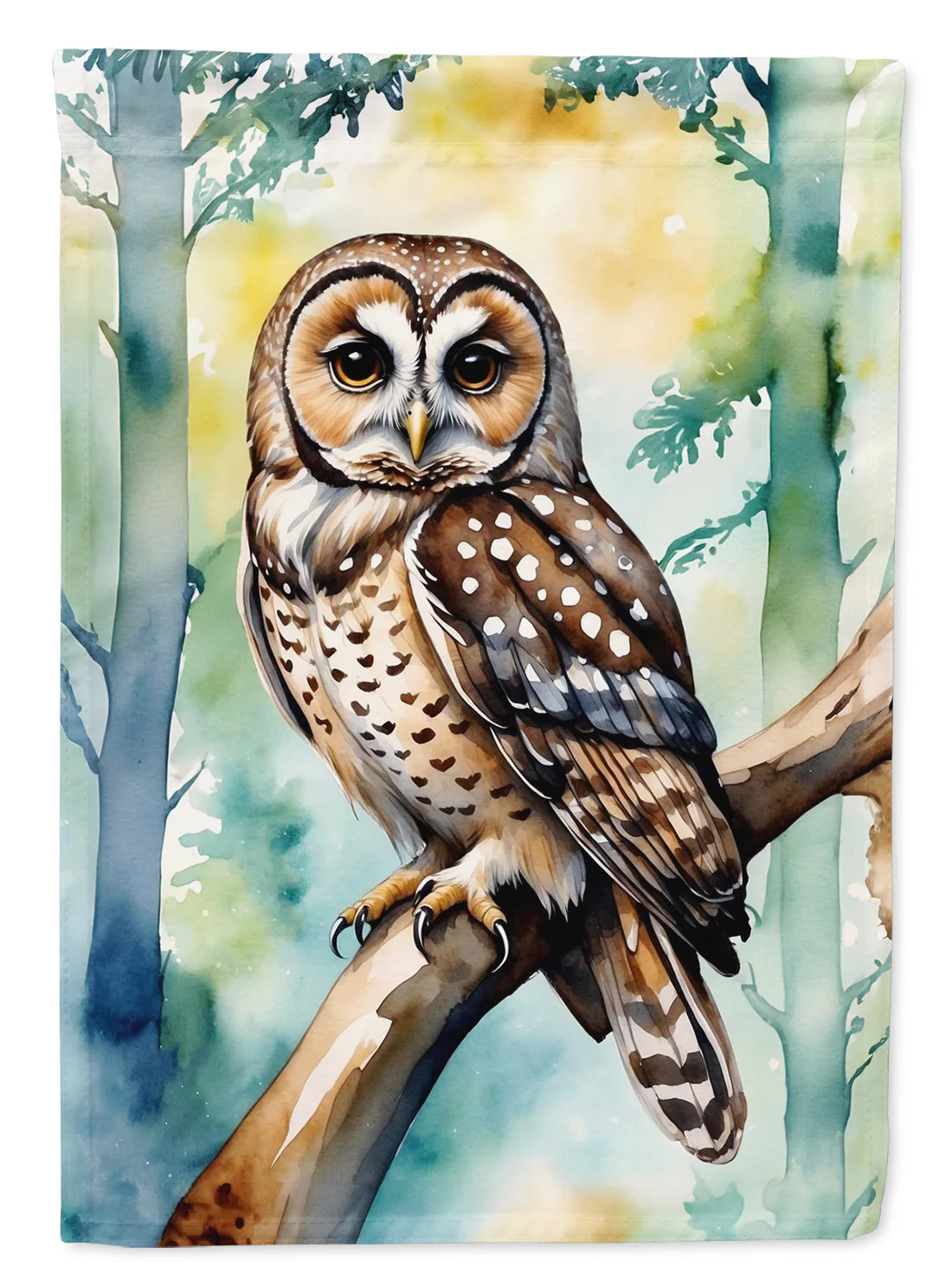 Spotted Owl House Flag