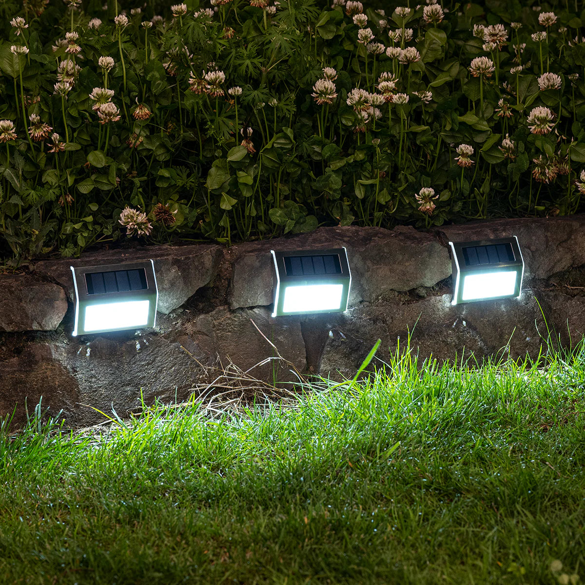 Gigalumi Stainless Steel Solar Deck Lights Set (6&12 Pack)