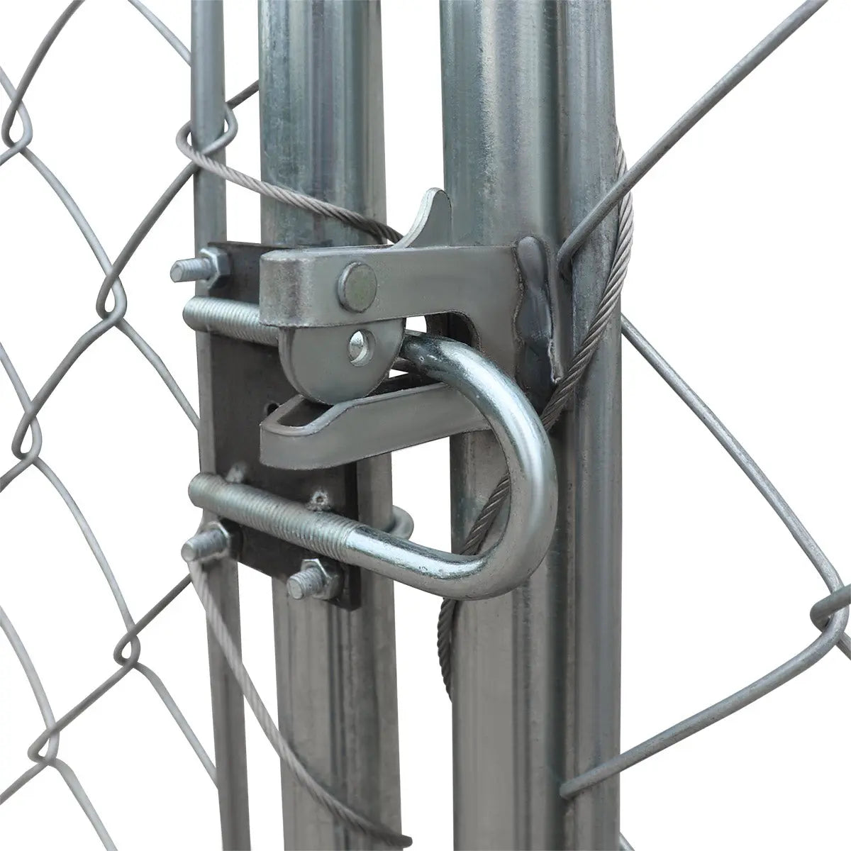 10’ X 20’ Outdoor Dog Kennel Playpen, Outdoor Dog Runner, Pet Exercise House, Lockable Gate, 6’ Chain-Link Fence, TMG-DCP1020