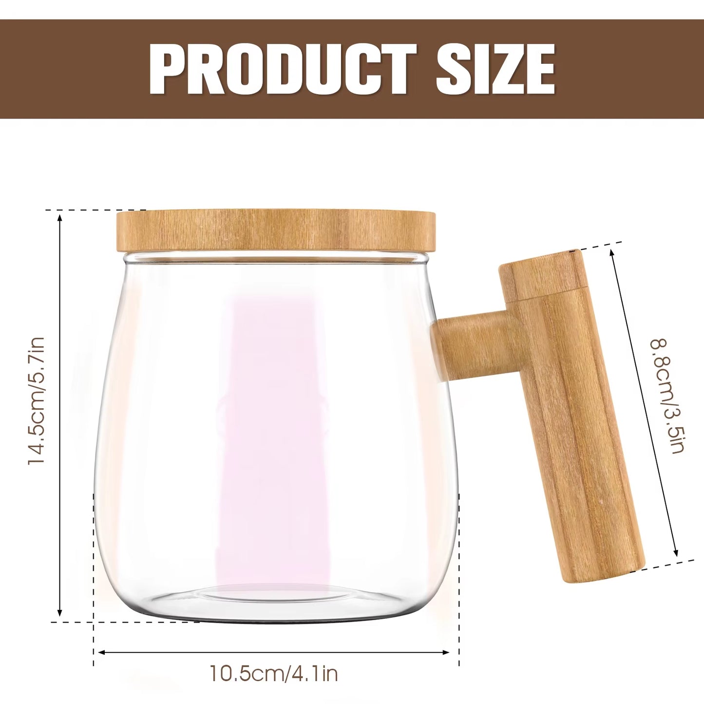Revolutionize Your Morning Routine with the 400ML Self-Stirring Mug – Perfect for Coffee, Milk, and Protein Shakes! 🚀☕️ #SelfStirringMug #CoffeeLovers #MorningEssentials