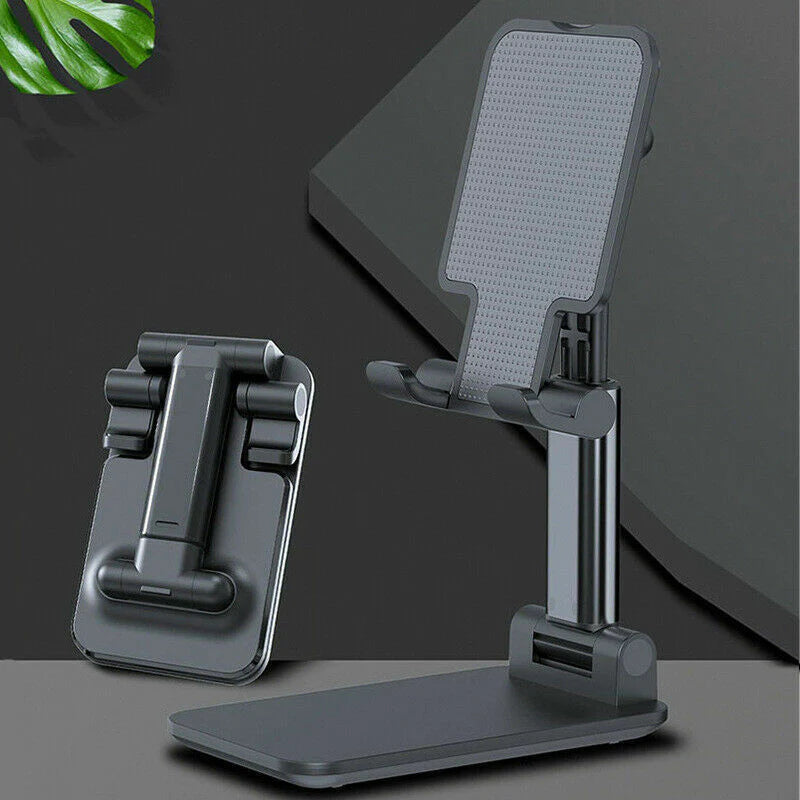 Adjustable Desktop Stand for Cell Phones and Tablets, Compatible with iPad and iPhone