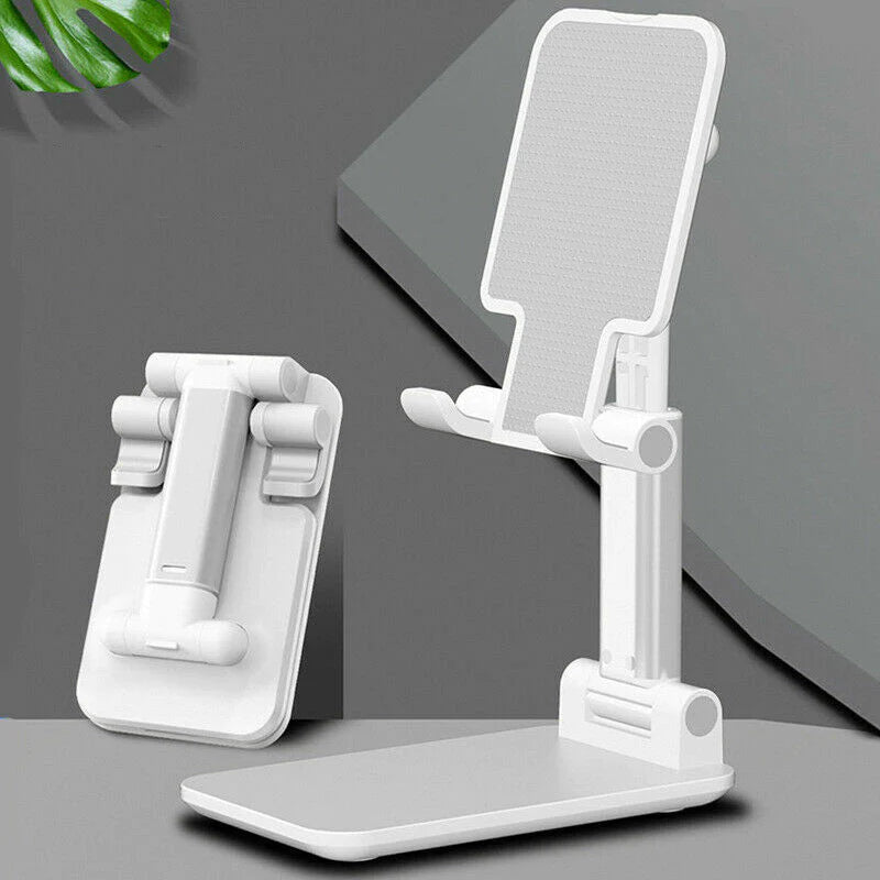 Adjustable Desktop Stand for Cell Phones and Tablets, Compatible with iPad and iPhone