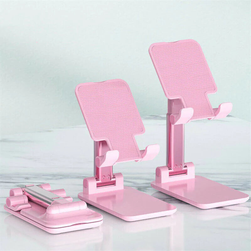 Adjustable Desktop Stand for Cell Phones and Tablets, Compatible with iPad and iPhone