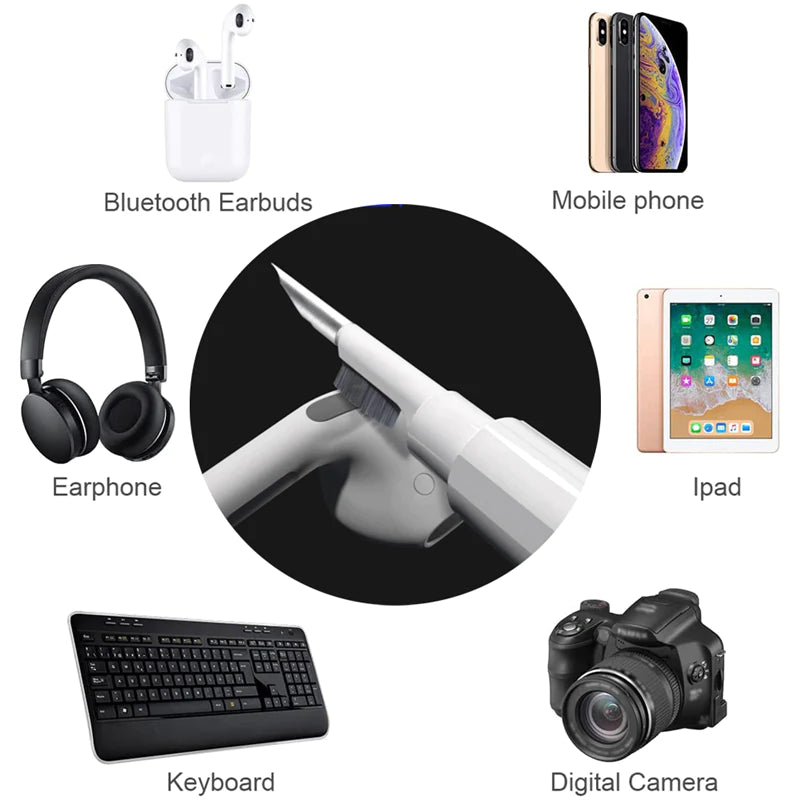 AirPods Pro Cleaning Pen and Earphones Care Kit with Soft Brush and Case